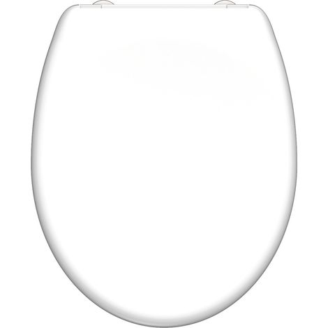 Copriwater BIANCO in Duroplast con freno a caduta e staccabile - bianco Schütte (1/5)