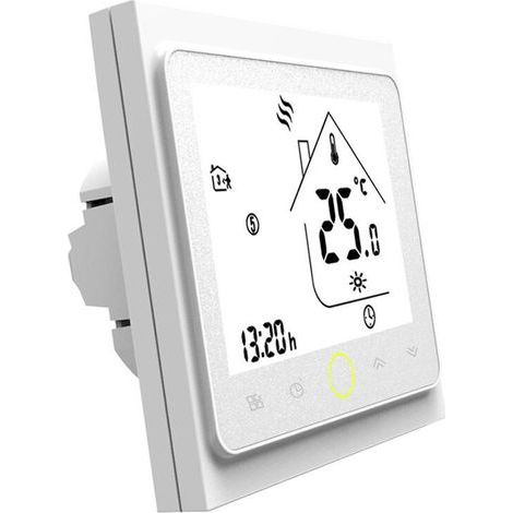 Modèle BHT-002-GC Chaudière Chauffe-Eau Thermostat Intelligent Contrôleur de Température Blanc (1/5)
