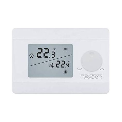 THERMOSTAT D'AMBIANCE SILVER TA-S Mesure : Blanc