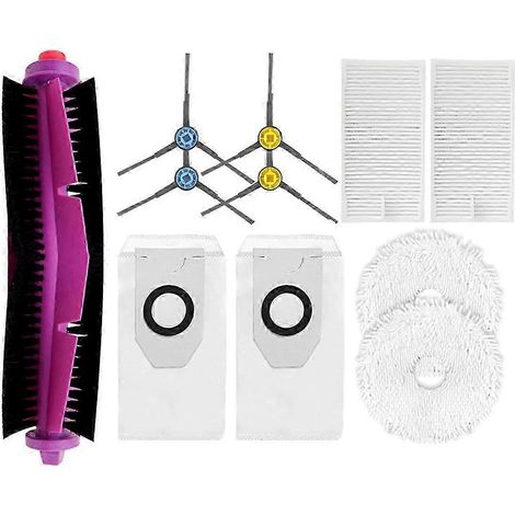 Accessoires pour aspirateur robot V12 V10 W11 - Pièces de rechange - Pièces de nettoyage - Principales (1/5)