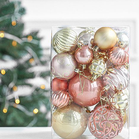 Adornos navideños irrompibles - Decoraciones para el árbol de Navidad (1/5)
