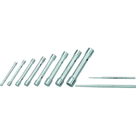 KD 626-8 Juego de llaves de enchufe doble 8 piezas 6-22 mm