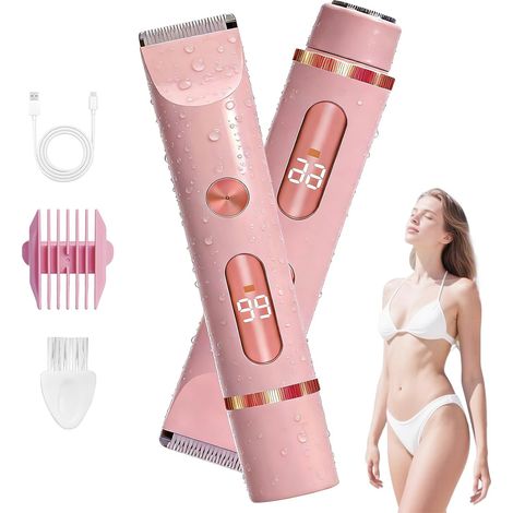 Rasoir Electrique Femme 2 in 1 Rose (1/5)