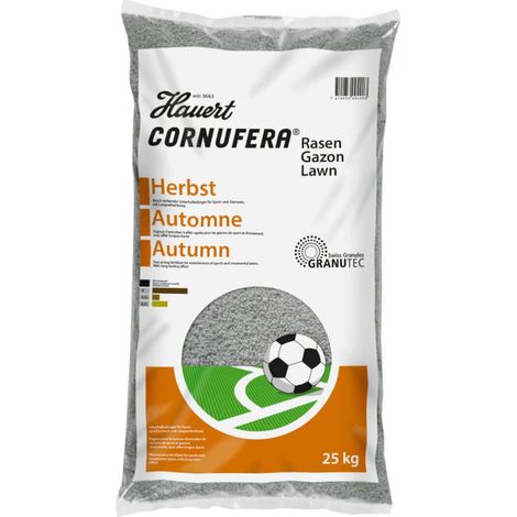 Hauert Cornufera Herbst Rasendünger 25 kg Herbstdünger Herbstrasendünger