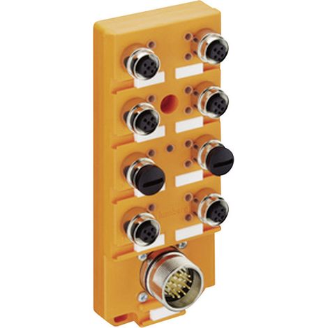 Lumberg Automation ASBSV 8/LED 5 11138 Sensor/Aktorbox passiv M12-Verteiler mit Metallgewinde 1 St.