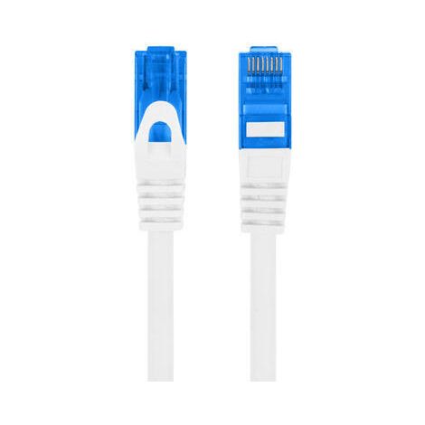 Cable de conexión Lanberg S/FTP cat.6A 1m lszh CCA fluke aprobado blanco (1/3)