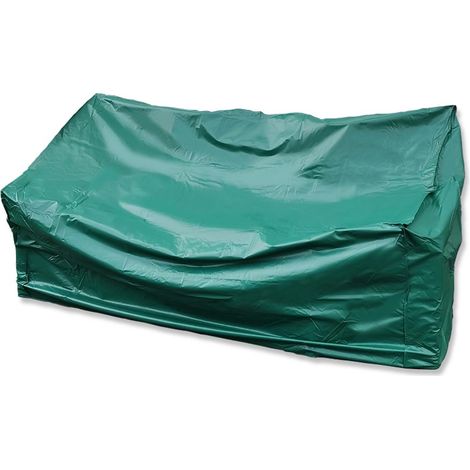 Terre Jardin – Housse de protection pour banc de jardin – Étanche et indéchirable – Dimensions 168x65x92 cm – Résistante aux UV et lavable au jet d'eau