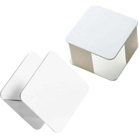 Égouttoir d'évier Support Rangement Chiffons Nettoyage Fixation Murale Eponges Vaisselle Brosse ABS Blanc - (1/4)