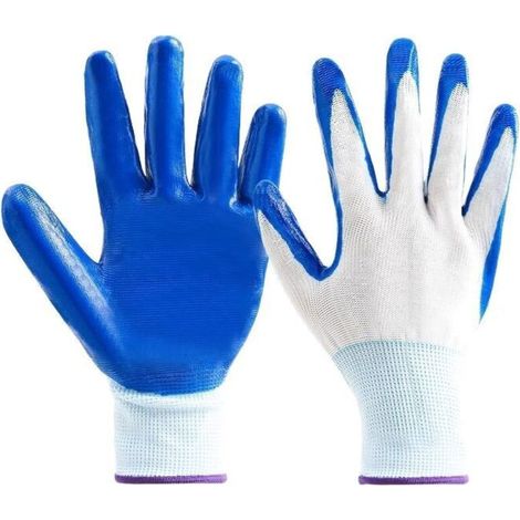 Verbesserte nitrilbeschichtete Arbeitshandschuhe, Mehrzweck-Sicherheitsschutzhandschuhe (1/4)