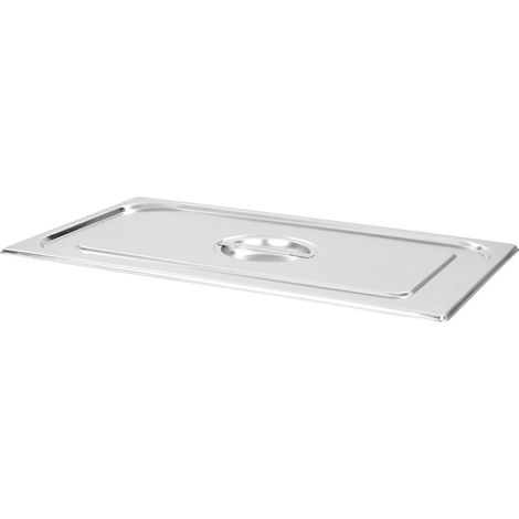 Couvercles de plateau 2 pcs GN 1/1 Acier inoxydable CFW55641 (1/5)