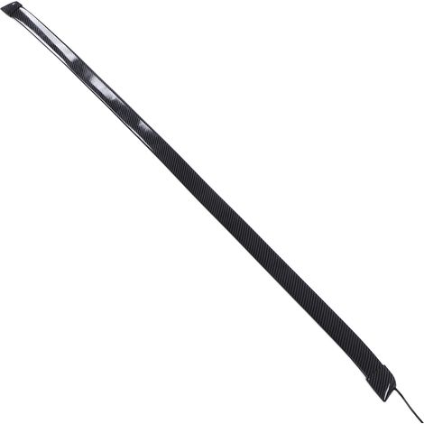 Aileron de coffre arrière style carbone avec LED multicolores, spoiler universel pour tuning auto (1/5)