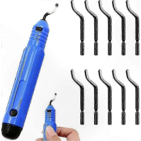 Kit d'outils de finition multifonctionnels pour projets en métal, plastique et bois (1/4)