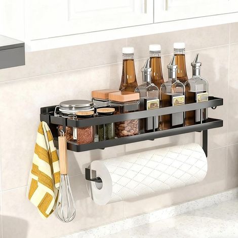 Etagere Epices Cuisine, Multifonctionnel Porte-Epices, 35 cm (1/5)