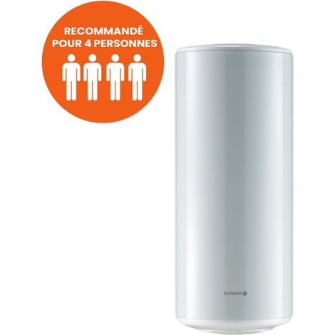 [JAMAIS UTILISE] Chauffe-Eau Électrique 200L DE DIETRICH CES Stéatite Vertical Mural Monophasé - 7788340