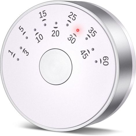 Minuteries de Cuisine numériques,Compte à rebours magnétique de 60 Minutes avec Alarme puissante et Compte à rebours pour la Cuisine en Classe Fitness Cuisson Étudier,Facile pour Enfants et Adul (1/5)