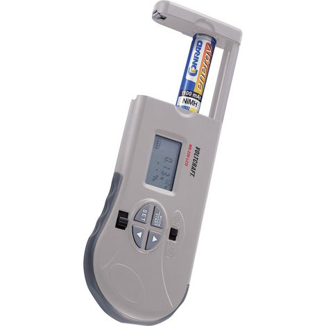 VOLTCRAFT Batterietester MS-229 LCD Messbereich (Batterietester) 1,2 V, 1,5 V, 3 V, 9 V, 12 V Akku,