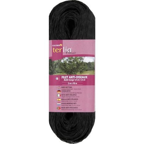 Filet anti-oiseaux  PE 2m x 10m