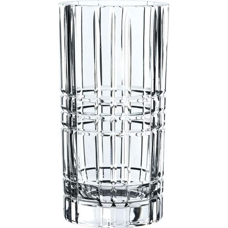 Vase carré, en Cristal, 23 cm (1/5)