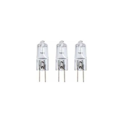 Ampoule LED G4 Lot de 3 ampoules halogènes culot G4, 375 Lumens, 2900 Kelvins, Blanc chaud, Dimmable - PACK3HG420W (1/2)