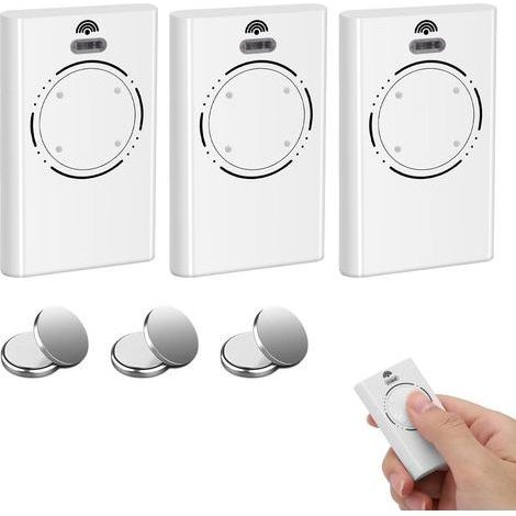 3 Télécommande Portail 4 Canaux 868MHz Compatible XT4 XT2 Clé Compacte Garage (1/5)