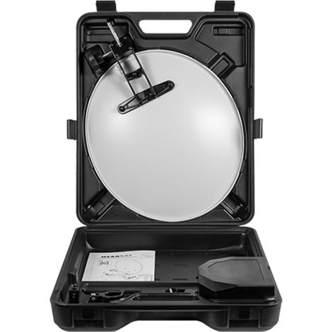 MEGASAT KIT Valise Parabole acier 40cm avec supports de montage (1/5)