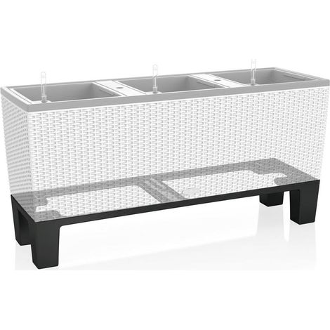 Base avec pieds pour jardinière Lechuza Trio 30 (1/3)