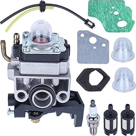 Adatto per carburatori con guarnizione per Honda GX35 HHT35 HHT35S, ricambio carburatore per decespugliatore 16100 Z0Z 034, set tubo carburante, filtro aria (1/2)