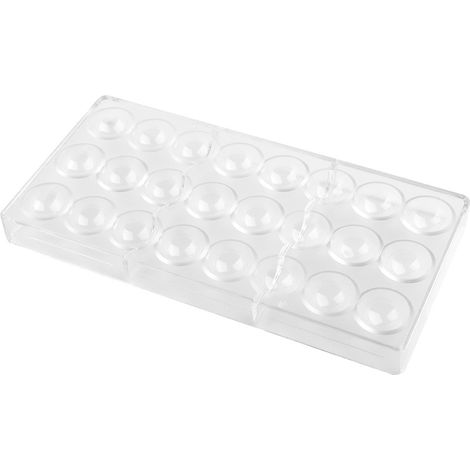 Moule à chocolat antiadhésif de qualité alimentaire, bac à glaçons pour bonbons, 24 cavités en forme de boule (1/5)