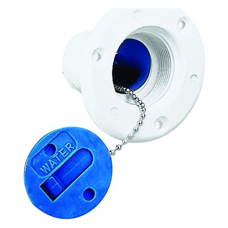 Nable plastique pour eau 38 mm - NUOVA RADE - blanche (1/2)