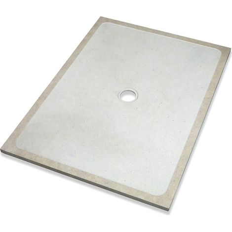 Receveur de douche Pierre d'Egypte Beige 120x90x3 cm - RO'MA NATURE