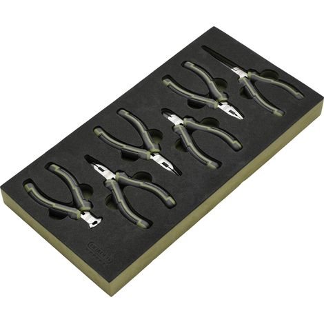 Draper 09905 Draper Expert Mini Pliers Set in EVA Foam Tray (6 Piece)