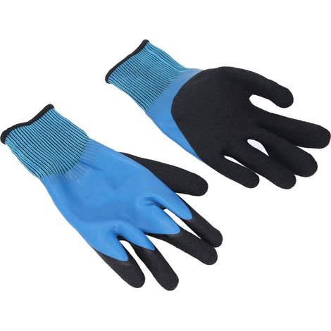 2 Gants Isolants Électriques 1000V Tension Réversible Antidérapant Nylon Caoutchouc pour Électricien (1/5)