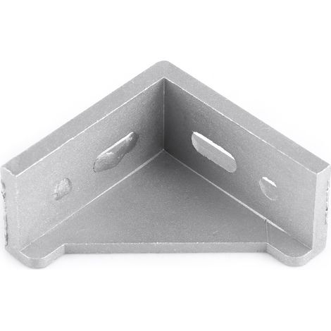 5pcs Aluminum Alloy L Shape Corner Bracket Right Angle Brace Fastener 58x58mm