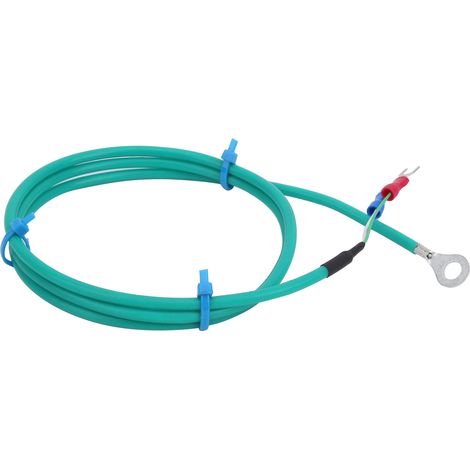 Sonde thermocouple de type K, câble de mesure de température en silicone à trou rond SMD 0200℃ (3 mètres) (1/5)
