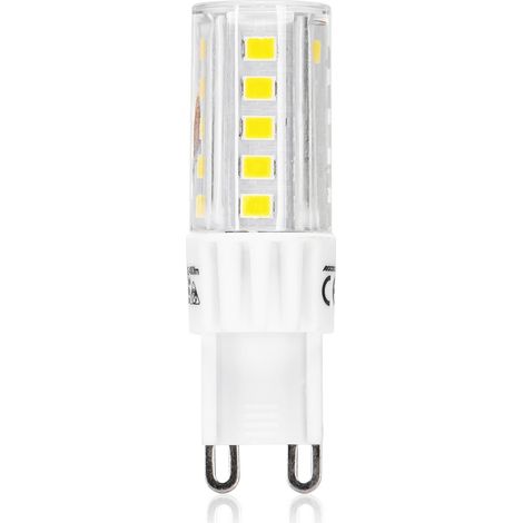 Lampadina Led G9 a Capsula 4W SMD trasparente Bianco freddo 6500K Aigostar (1/4)