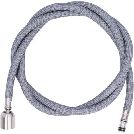 Tuyau de pulvérisation extractible, G1/2, 1,5 m, flexible en nylon tressé PVC, pour robinet d'évier de cuisine, de salle de bain