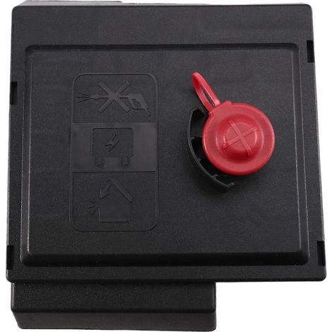 Couvercle de boîte à fusibles de batterie de voiture, capuchon supérieur de boîte à fusibles 84180633 84043749 pour Chevrolet Silverado GMC Sierra 2017-2019 (1/5)