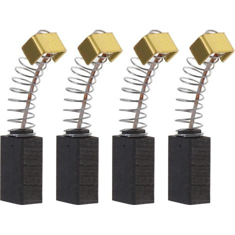 100 Pairs Auto Stop Replacement Motor Carbon Brushes 5x8x12mm Compatible with Kress HM 10 EM HM 22-2 EM SBLR 2117 FS 6901 HM 0-2 Power Tool