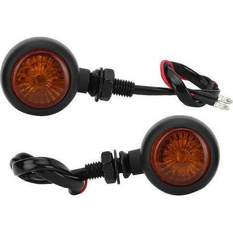 Paire de clignotants vintage pour moto Honda (1/4)