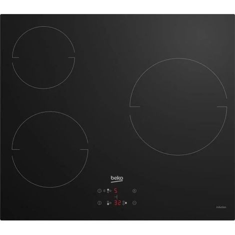 BEKO Glaskeramikkochfeld - 3 Brenner - 60 cm - HIC63400 (1/3)