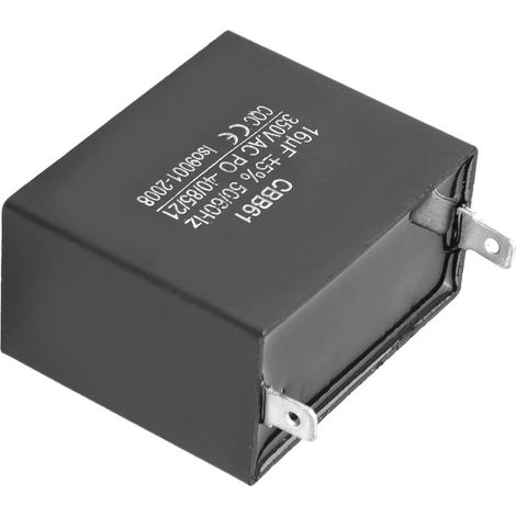 CBB61 16uF 350V AC 50/60Hz Anlaufkondensator für Generatoren