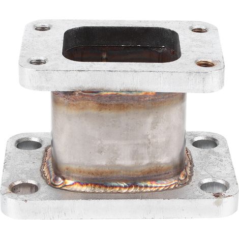 Externer Abgasbypassventilflansch für Turbolader, Kfz-Abgasadapterflansch. Für T25, T2-zu-T3-Umrüstung. (1/5)