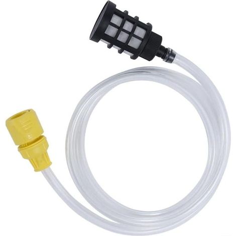 1 x tuyau d'aspiration et filtre pour nettoyeurs haute pression, tuyau haute pression, accessoires pour nettoyeurs - 1.5m (1/5)
