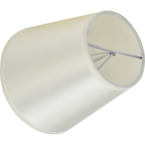 Abat-jour - Tissu + Fer - Pour Ampoule E14 - À Clipser - Chambre À Coucher Bureau Hôtel - 2 Pièces (1/5)