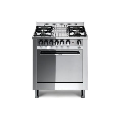 Lofra M75GV Cucina a Gas Libera Installazione 4 fuochi gas forno gas ventilato 57 L Classe A (90x70x50 cm) colore Acciaio Inox (1/2)