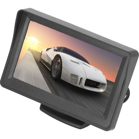Caméra de recul sans fil infrarouge HD vision nocturne pour camion camping-car, écran affichage angle mort arrière voiture (1/5)