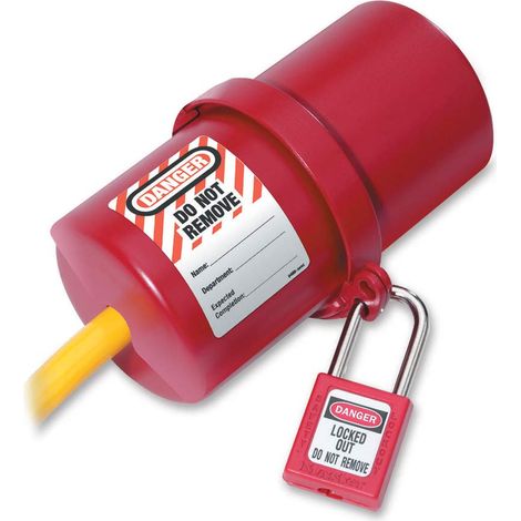 Master Lock 488 Blocco presa elettrica rotante per prese da 120 e 240 volt (1/5)