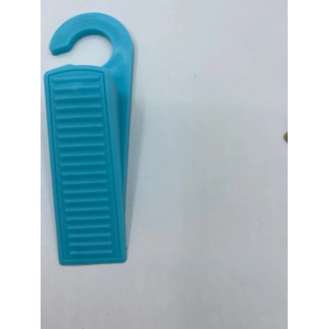 Butée de porte en silicone bleue, lot de 1, protection anti-choc, coupe-vent pour portes de maison et bureau (1/5)