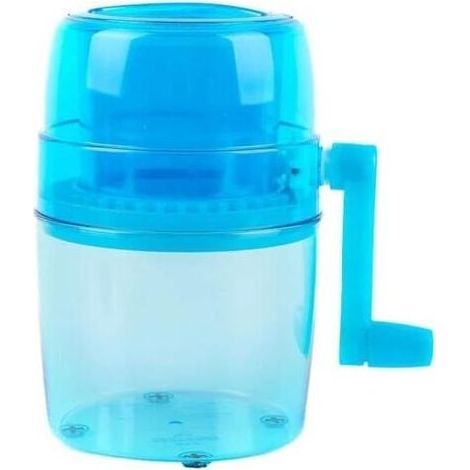 Broyeur à glace, machine à glaçons, broyeur à glace manuel avec lames en acier inoxydable pour un broyage de glace rapide, facile et amusant (1/5)