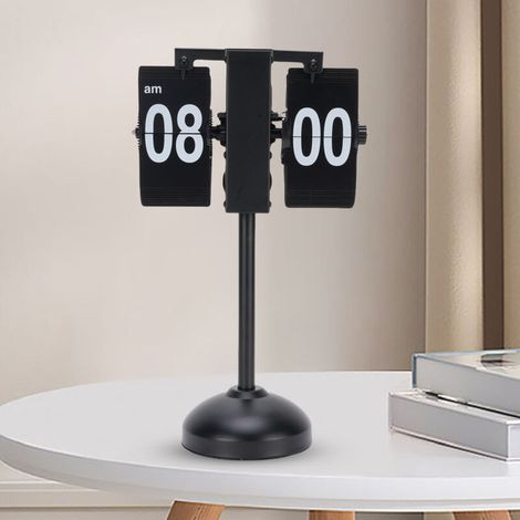 Zylindrische digitale Wanduhr mit dualer Stromversorgung (Batterie/Netzbetrieb) und 12-Stunden-Anzeige – Ausführung in PVC und Edelstahl 304, Abmessungen 345 x 205 mm, geeignet für Büro/Schlafzimmer.